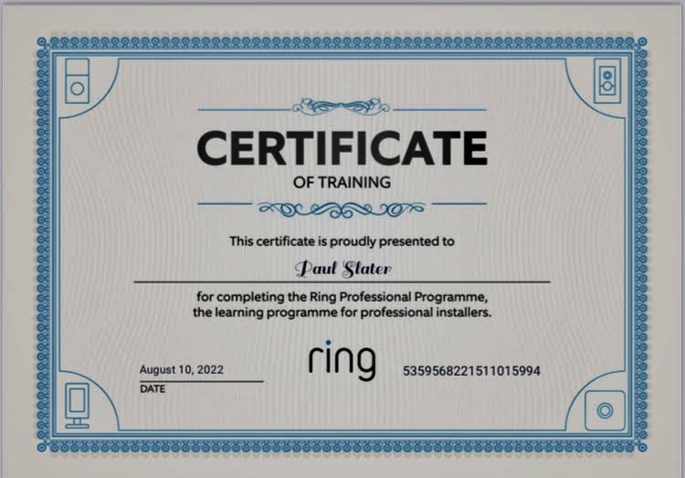 Certified Ring Doorbell Installer - Electrisafe Bournemouth