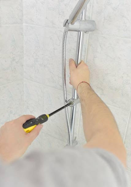 Shower replacement in Progress